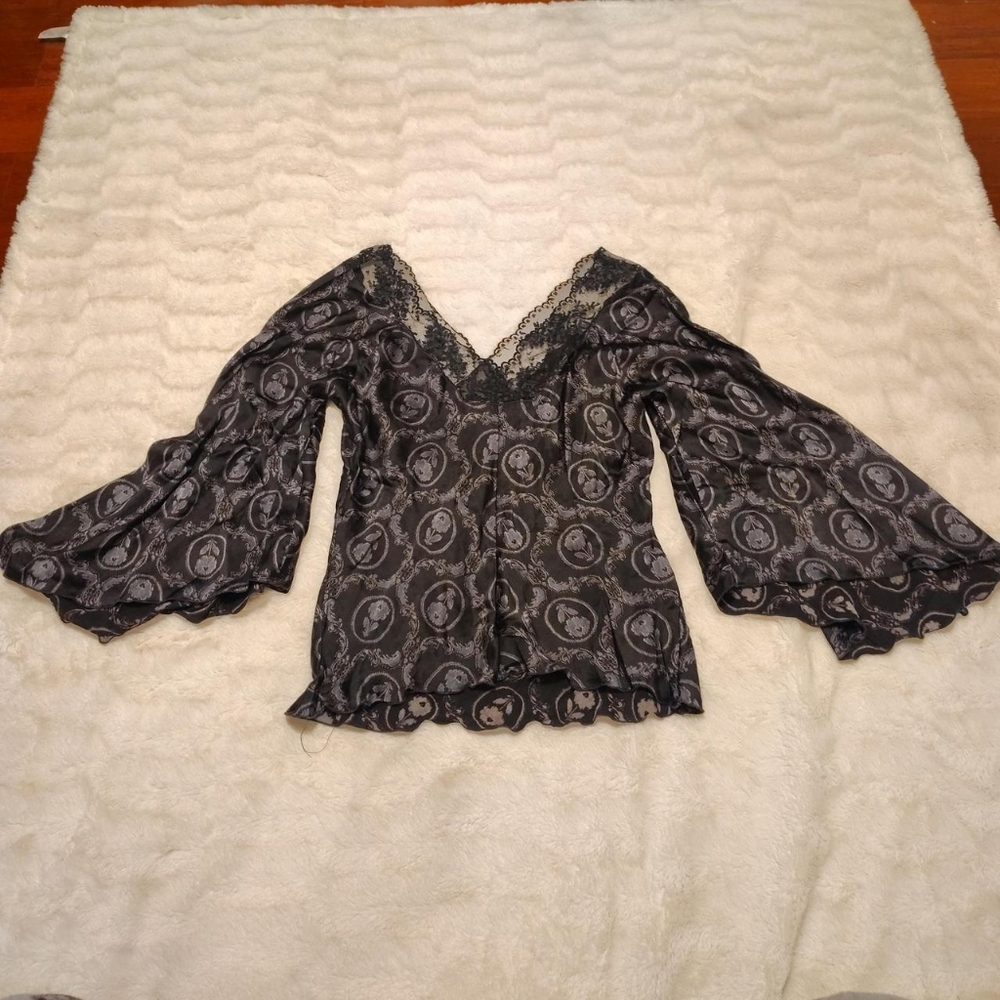 Hype Silky Floral Top